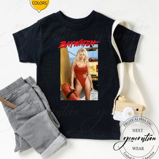 Baywatch T-Shirt Pamela CJ Parker Action Drama Comedy Shirt