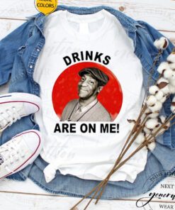 Bill Cosby T-Shirt Drinks Are On Me Comedy Trendy TeeShirts