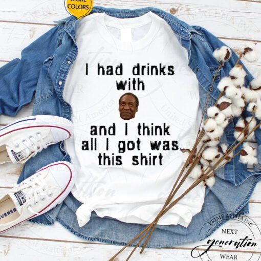 Bill Cosby T-Shirt Funny Comedian Trendy Meme Cool Tee Shirt