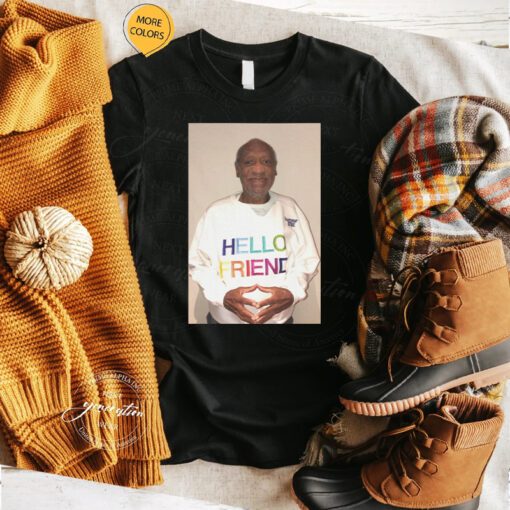 Bill Cosby T-Shirt Hello Friend Funny Comedian Trendy Tee Shirts