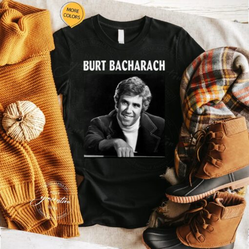 Black And White Portrait Burt Bacharach shirts