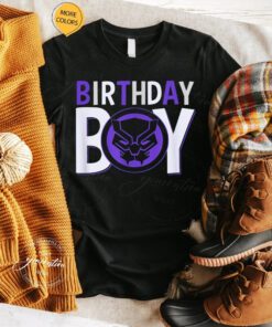 Black Panther Birthday Boy T-Shirts