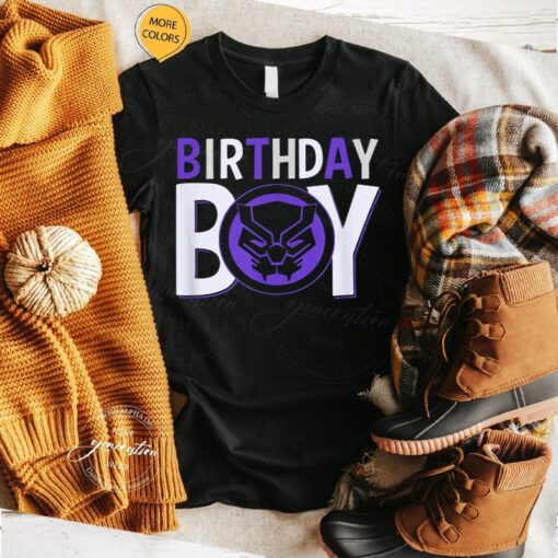 Black Panther Birthday Boy T-Shirts