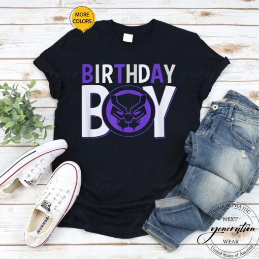 Black Panther Birthday Boy TShirts