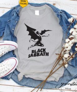 Black Sabbath Paranoid T-Shirt Heavy Metal Music Band Shirts