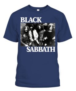 Black Sabbath Paranoid T-Shirt In The Black Flag Logo Shirt