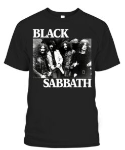 Black Sabbath Paranoid T-Shirt In The Black Flag Logo Shirts