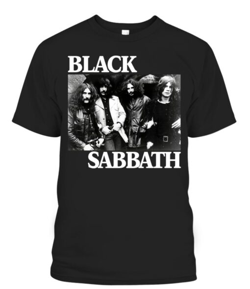 Black Sabbath Paranoid T-Shirt In The Black Flag Logo Shirts