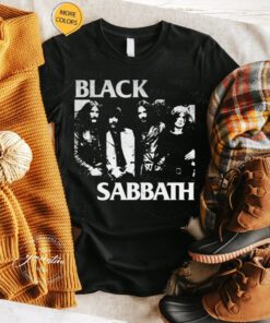 Black Sabbath Paranoid T-Shirt In The Black Flag Logo TShirt