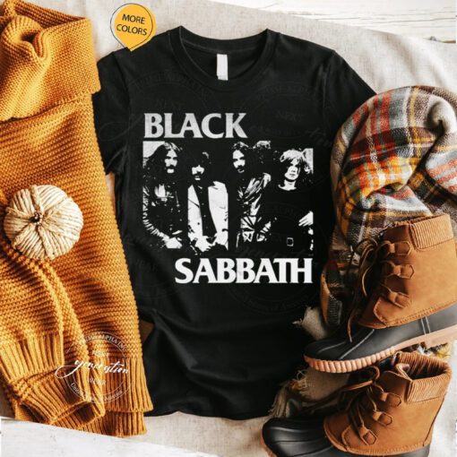 Black Sabbath Paranoid T-Shirt In The Black Flag Logo TShirt