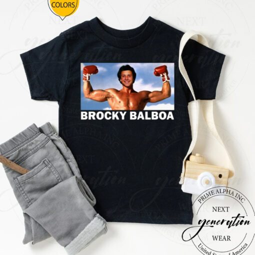 Brocky Balboa Brock Purdy Parody San Francisco Football T Shirt