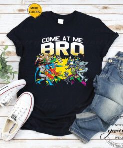 Come At Me Bro T-Shirt DC Comics Trendy Funny Meme Tee Shirt