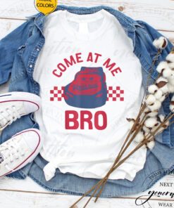 Come At Me Bro T-Shirt Disney Pixar Cars Lightning McQueen TShirts