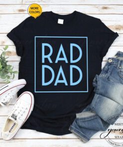 Dad And Son Set Rad Dad Matching TShirts