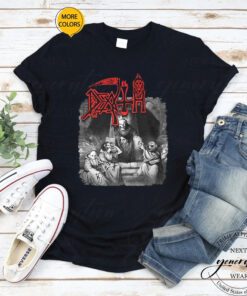 Death Scream Bloody Gore T-Shirt Metal Band Album Vintage TShirts