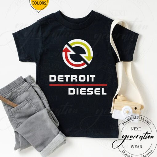 Detroit Lines T-Shirt Diesel Funny Trendy City Michigan TShirts