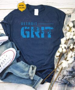 Detroit Lines T-Shirt Grit Football Lions Hard Knocks TShirt