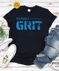 Detroit Lines T-Shirt Grit Football Lions Hard Knocks TShirts