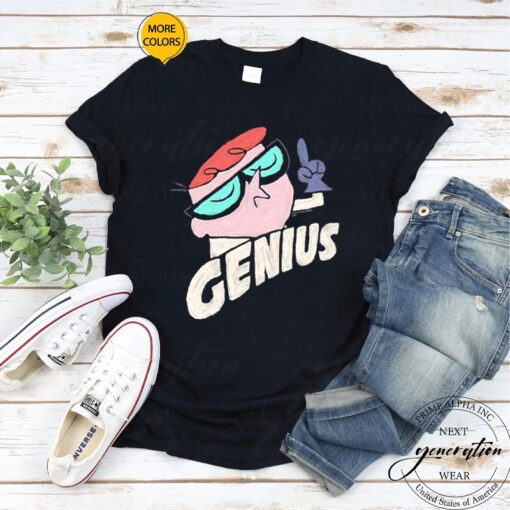 Dexter Laboratory T-Shirt Cartoon Network Genius T-Shirt
