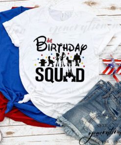 Disney Birthday Squad - Birthday Trip Family Matching TShirt