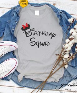 Disney Birthday Squad - Funny Birthday Party TShirt