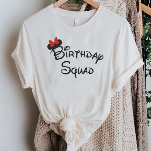 Disney Birthday Squad - Funny Birthday Party TShirts