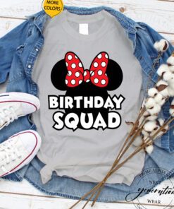 Disney Birthday Squad T-Shirt Vacation Birthday Family Crew Shirts