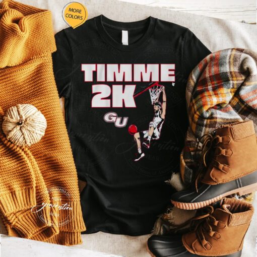 Drew Timme 2k Gonzaga Basketball Shirts