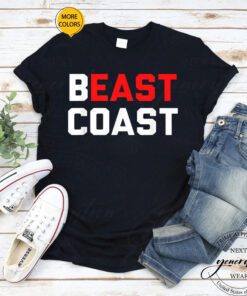 East Coast T Shirt Beast Coast Novelty Eastern Seaboard TeeShirts