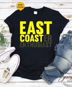 East Coast T Shirt Enthusiast Funny Roller Coaster Trendy TShirts