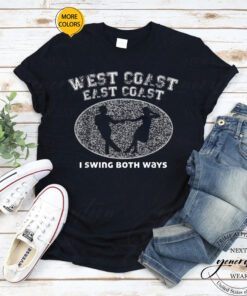 East Coast T Shirt West Coast I Swing Both Ballroom Dancing Shirt