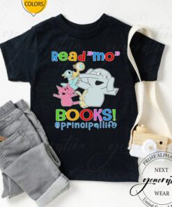 Elephant and Piggie Biggie Read Mo Books Principal tshirts