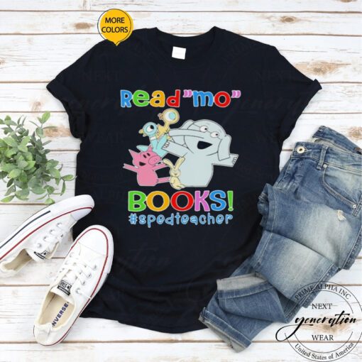 Elephant and Piggie Biggie Read Mo Books SPED Teacher tshirts