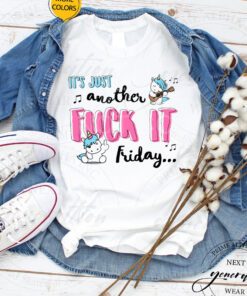 F It T-Shirt Just Another Fck It Friday Unicorn Funny Meme TShirts