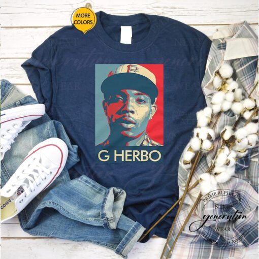 G Herbo T-Shirt Herbo Rapper Merch Hip Hop Music TeeShirt