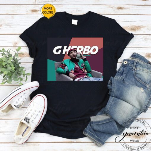 G Herbo T-Shirt Rapper Merch American Hip Hop Cool TShirts