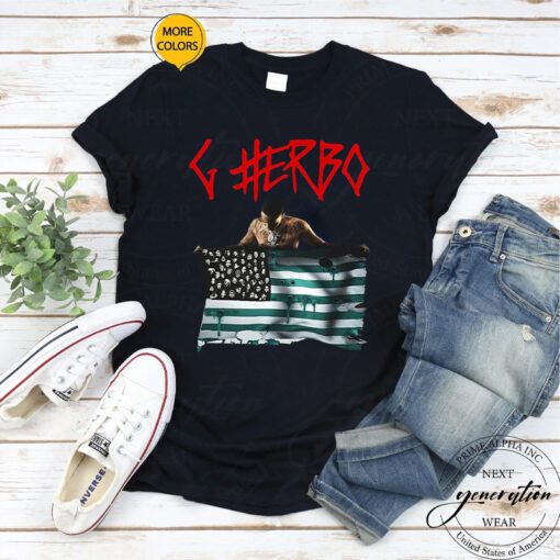 G Herbo T-Shirt Rapper Merch American Hip Hop TeeShirts