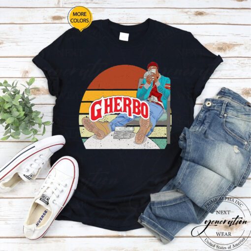 G Herbo T-Shirt Rapper Merch American Hip Hop Trendy TShirts