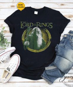 Gandalf T-Shirt The Lord Of The Rings Gandalf Ring Overlay Shirt