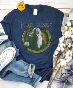 Gandalf T-Shirt The Lord Of The Rings Gandalf Ring Overlay Shirts