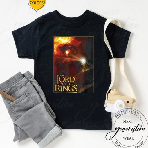 Gandalf T-Shirt The Lord Of The Rings Gandalf Vs. Balrog Shirt