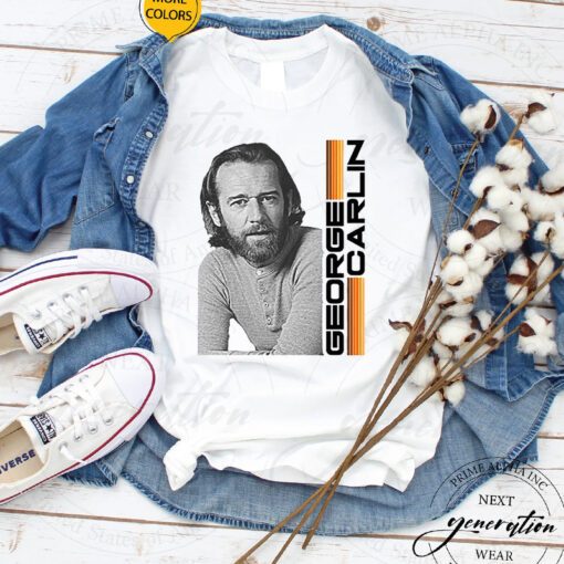 George Carlin T-Shirt Comedian Actor Merch Trendy Comedy Shirt