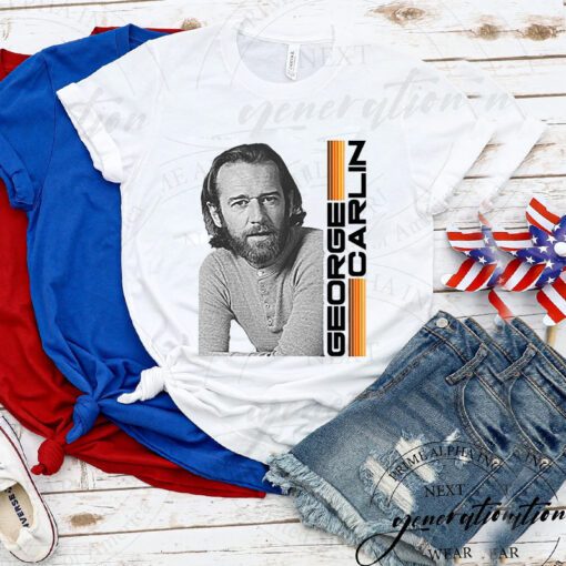 George Carlin T-Shirt Comedian Actor Merch Trendy Comedy Shirts