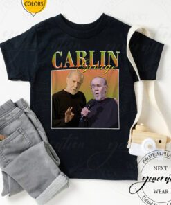 George Carlin Vintage 90s Funny Comedy TShirts