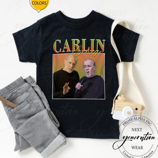 George Carlin Vintage 90s Funny Comedy TShirts