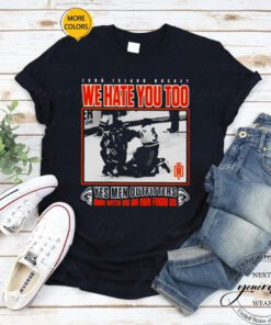 Long island hockey we hate you too yes men outfitters T-shirt