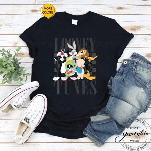 Looney Tunes Harley Davidson T-Shirt Looney Tunes 90s Style TShirts