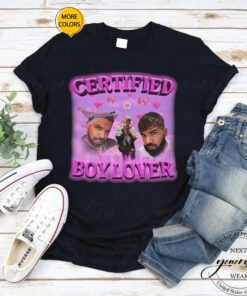 Loverboy T-Shirt Certificated Boy Lover Kanye West Heart TShirts
