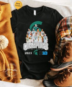 Michigan State Spartans 2023 Big Men’s Basketball champions shirts