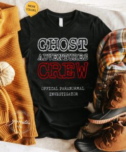 Offical Paranormal Investigator Ghost Adventures Crew tshirt